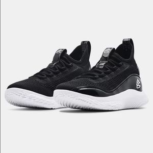 Black- Unisex Curry 8 Team Basketball Shoes